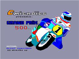 Grand Prix 500 per Amstrad CPC