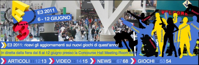 Multiplayer.it a Los Angeles per l'E3 2011!