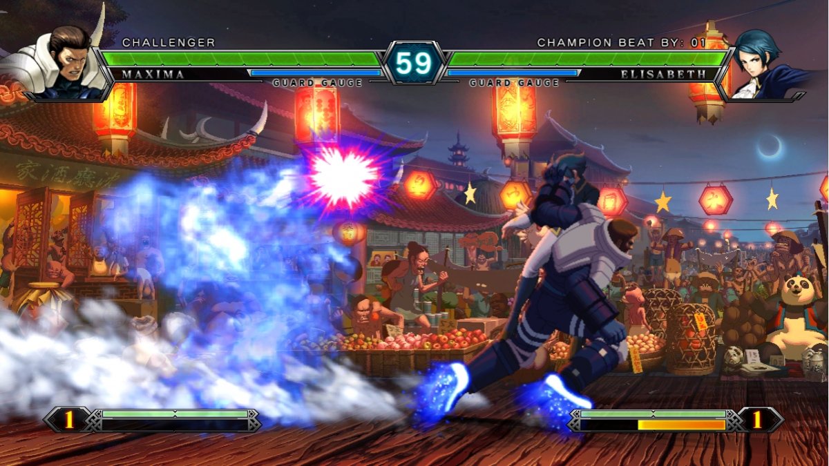 ザ・キング・オブ・ファイターズ XIII: チュートリアル シリーズの初級レベル