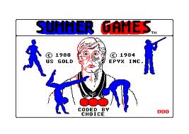 Summer Games per Amstrad CPC