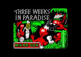 Three Weeks in Paradise per Amstrad CPC