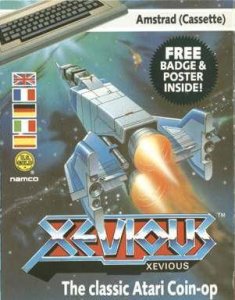 Xevious per Amstrad CPC