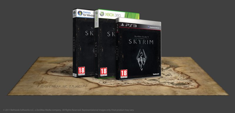 Skyrim - La mappa della regione in regalo con i preordini
