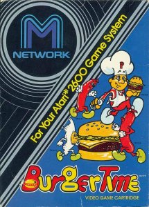 BurgerTime per Atari 2600