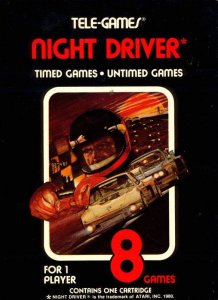 Night Driver per Atari 2600