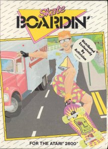 Skate Boardin': A Radical Adventure per Atari 2600