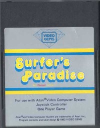 Surfer's Paradise: But Danger Below! per Atari 2600