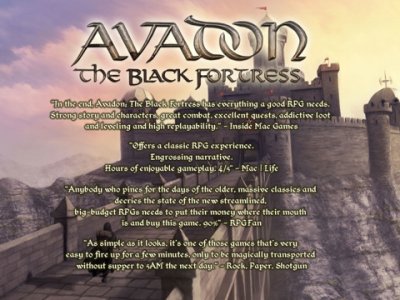Avadon: The Black Fortress