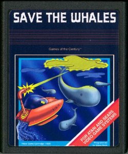 Save the Whales per Atari 2600
