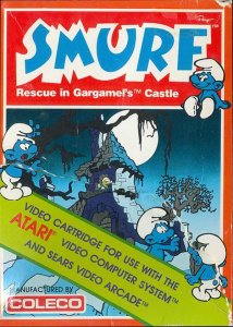 Smurf: Rescue In Gargamel's Castle per Atari 2600