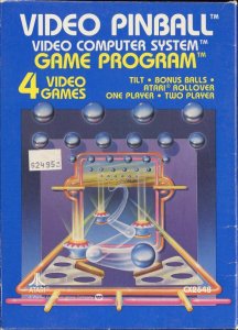 Video Pinball per Atari 2600