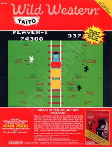 Wild Western per Atari 2600