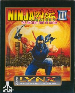 Ninja Gaiden III: Ancient Ship of Doom per Atari Lynx