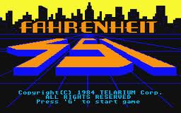 Farenheit 451 per Atari ST