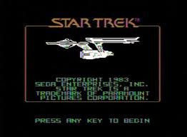 Star Trek: Strategic Operations Simulator per ColecoVision