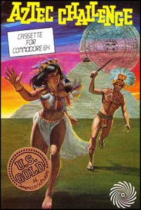 Aztec Challenge per Commodore 64