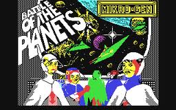 Battle of the Planets per Commodore 64