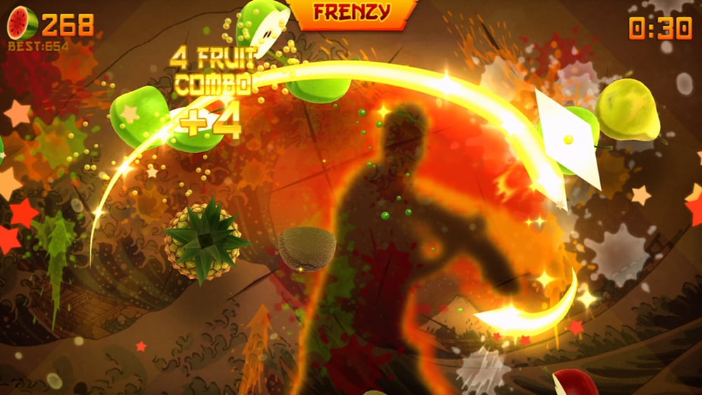 Fruit Ninja Kinect 