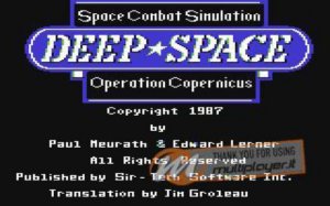 Deep Space: Operation Copernicus per Commodore 64