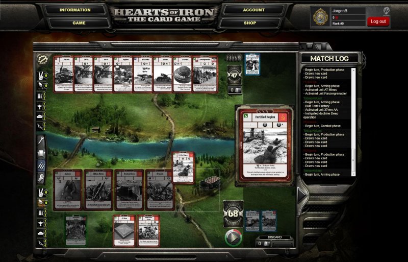 Immagine di Hearts of Iron - The Card Game per PC Windows
