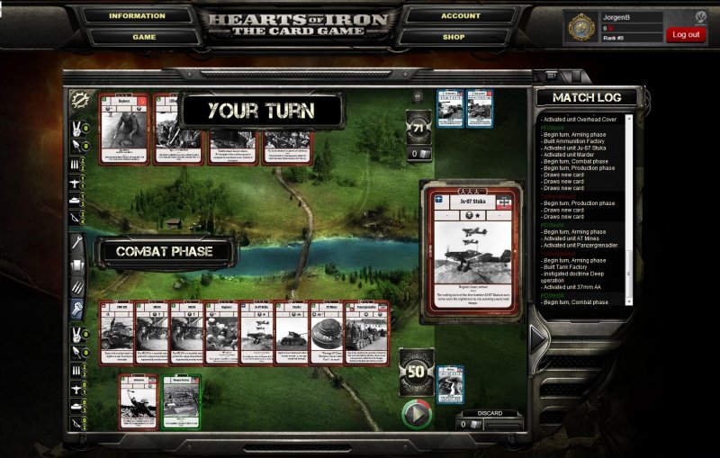 Immagine di Hearts of Iron - The Card Game per PC Windows