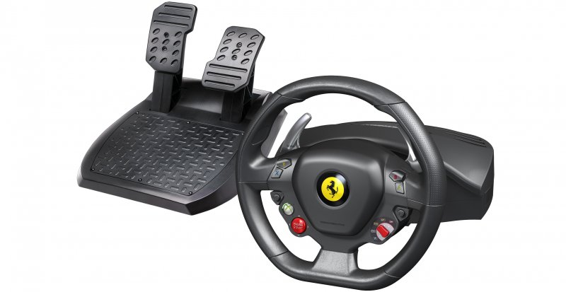 Thrustmaster presenta il volante Ferrari 458 Italia