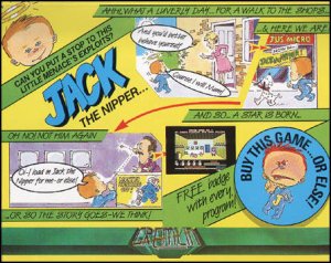 Jack the Nipper per Commodore 64