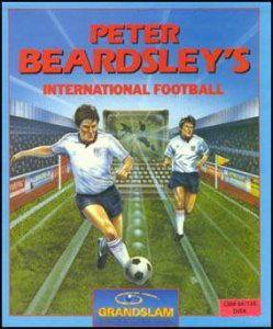 Peter Beardsley's International Football per Commodore 64
