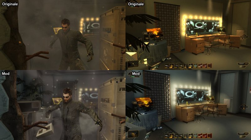 Un mod rimuove l'effetto 'oro' da Deus Ex: Human Revolution