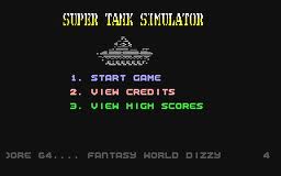 Super Tank Simulator per Commodore 64