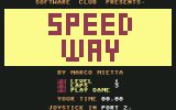 Speedway per Commodore 64