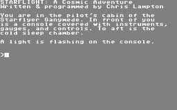 Starflight: A Cosmic Adventure per Commodore 64