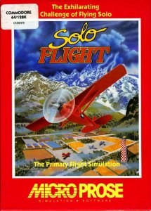 Solo Flight per Commodore 64