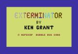 The Exterminator per Commodore 64