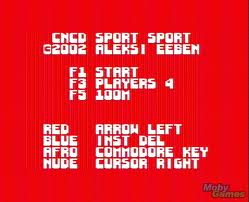 Sport Sport per Commodore VIC-20