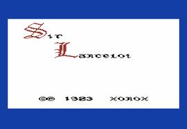 Sir Lancelot per Commodore 64