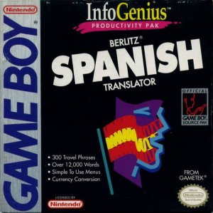 Berlitz Spanish translator per Game Boy