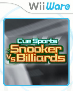 CueSports - Snooker vs Billiards per Nintendo Wii