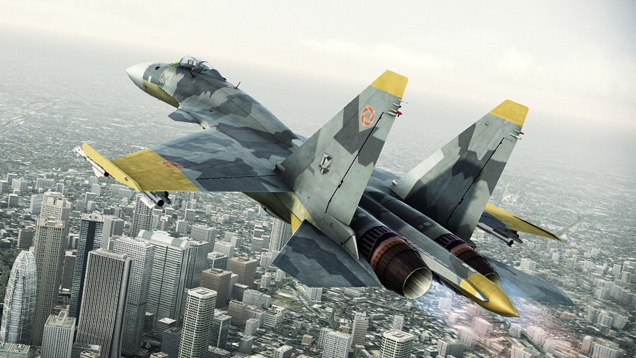 Ace combat assault horizon список самолетов