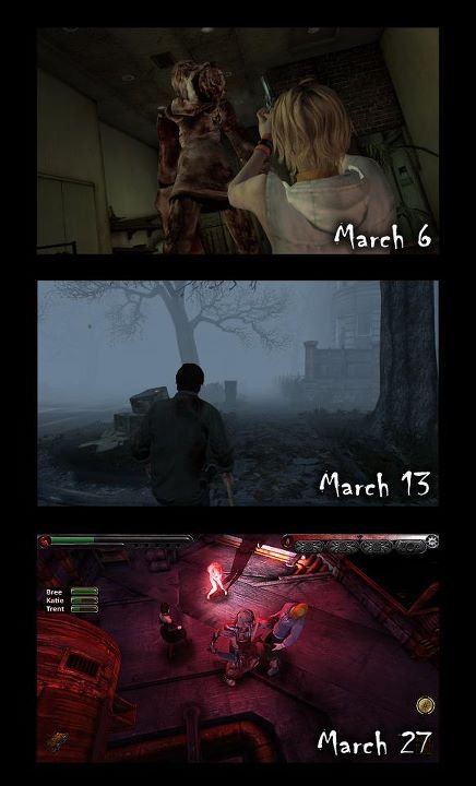 Tutte le date di Silent Hill