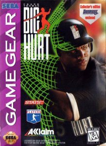 Frank Thomas Big Hurt Baseball per Sega Game Gear