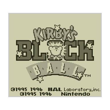 Kirby's Block Ball