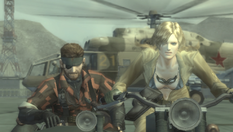 Metal Gear Solid HD Collection, una sequenza iconica del terzo episodio.