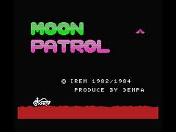 Moon Patrol per MSX