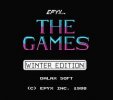 The Games: Winter Edition per MSX