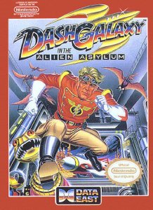 Dash Galaxy in the Alien Asylum per Nintendo Entertainment System
