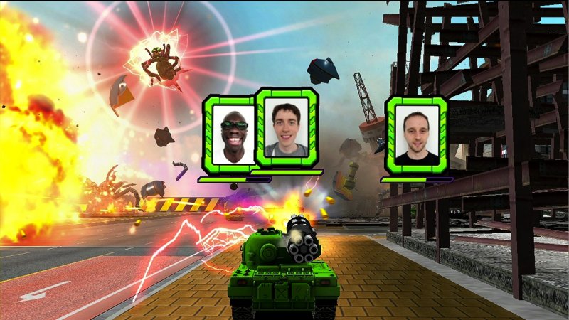 Carri armati sul Gamepad