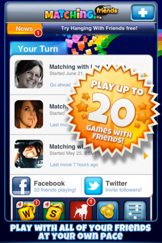 Matching With Friends