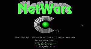 Advanced NetWars per PC MS-DOS