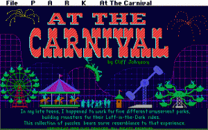 At the Carnival per PC MS-DOS